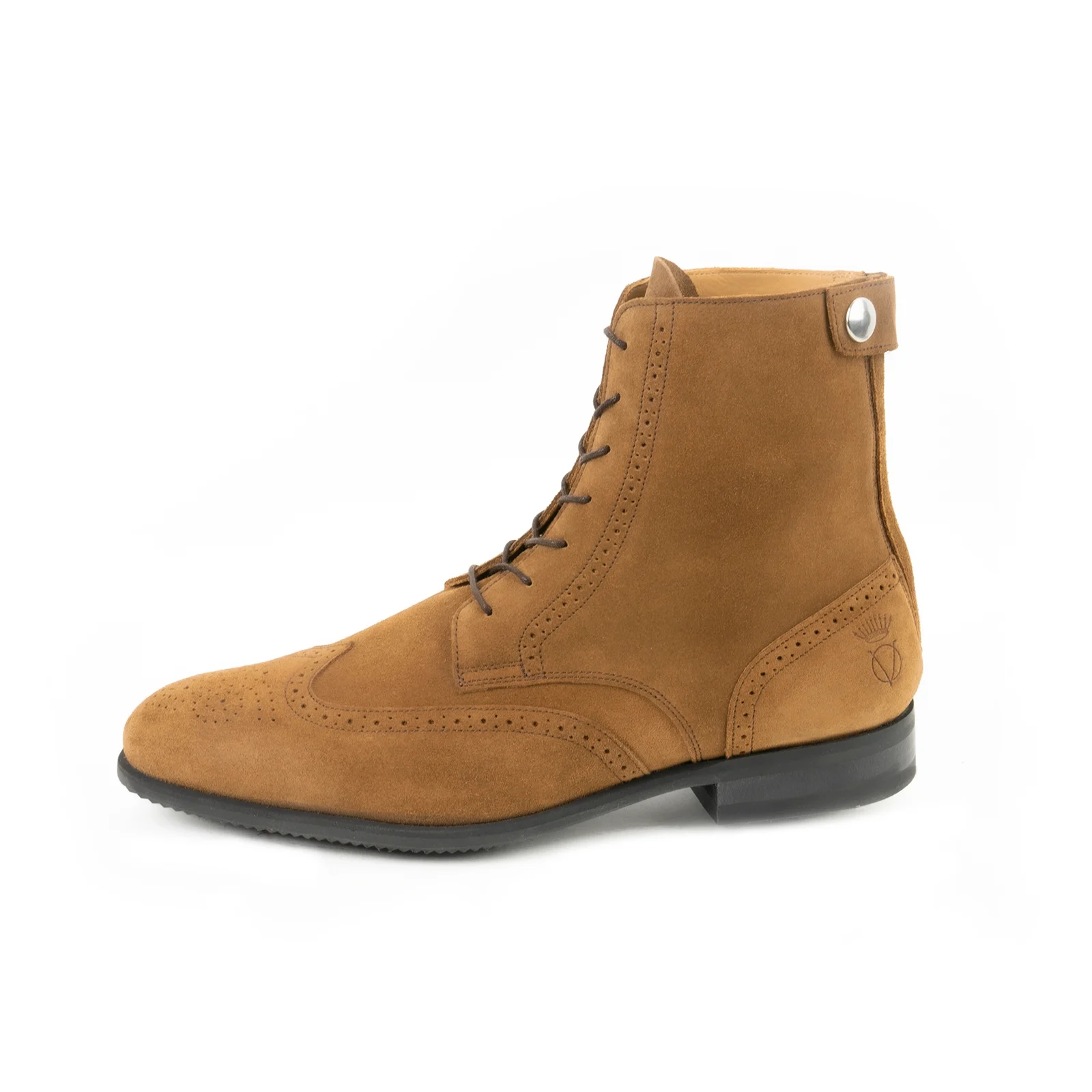 d'ornellas boots men, tobacco suede